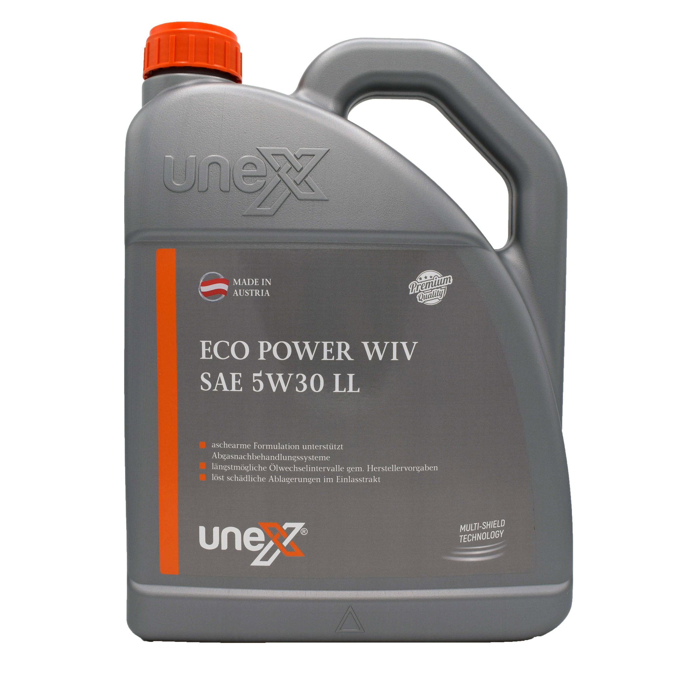 Motoröl UNEX Eco Power WIV 5W30 LL III 1 × 5 l Flasche