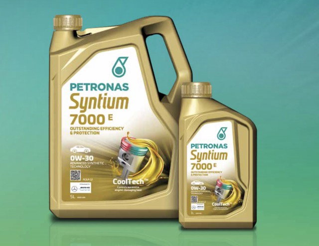 Petronas Syntium 7000 FJ 0W-30 SN 4 × 5 l Flasche